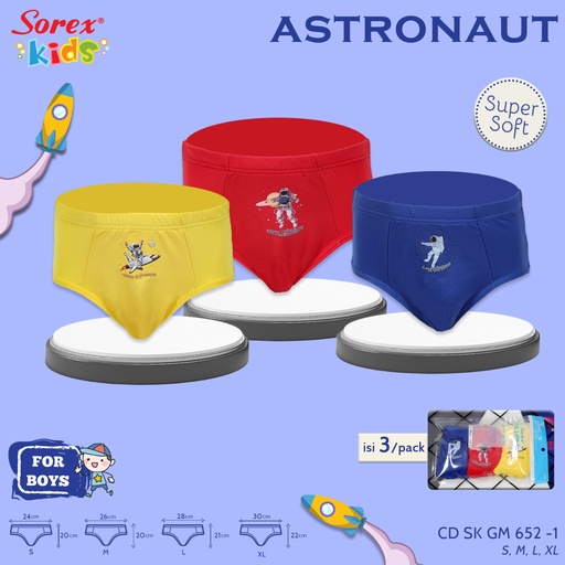 [GM652] SEMPAK SOREX KIDS GM652