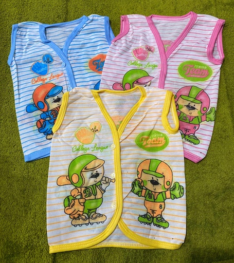 [BJKSGT] BAJU ANAK KATUN SINGLET LINA