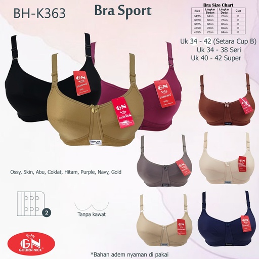 [K363] BH GOLDEN NICK K363 SPORT